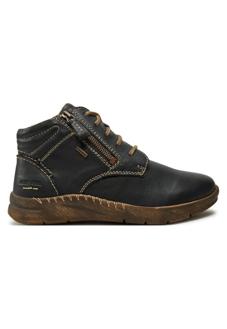 Ghete dama  304272226 - Piele naturala - Negru - Negru