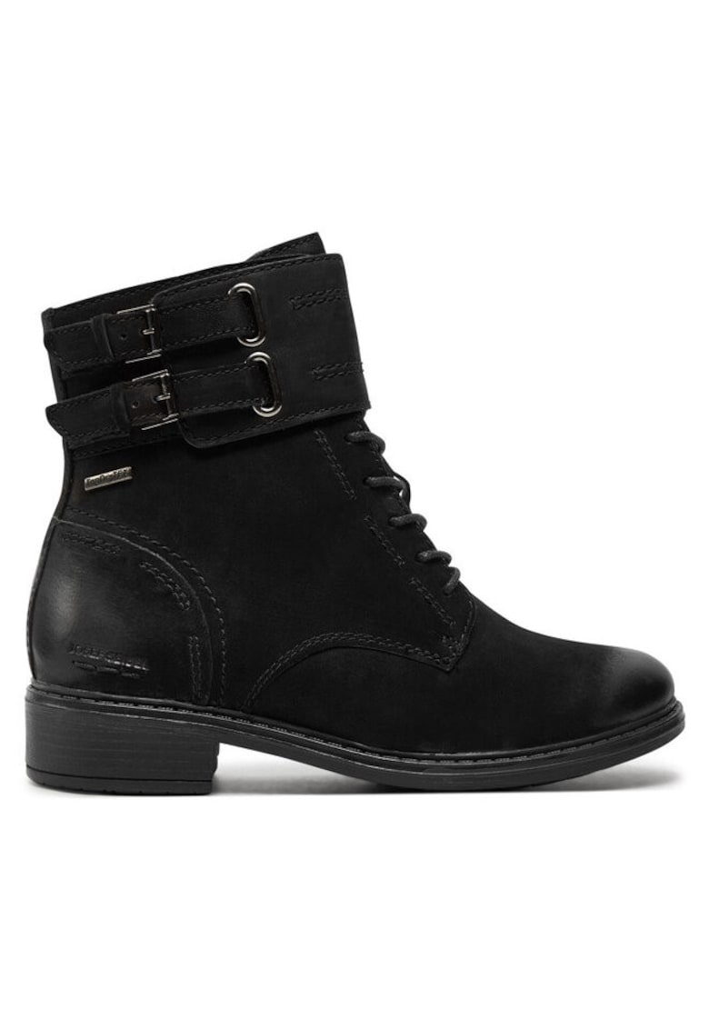 Ghete dama  304276392 - Piele naturala - Negru - Negru