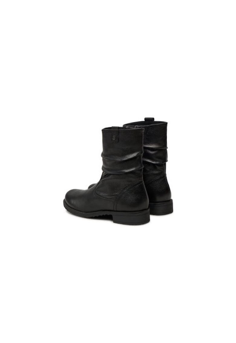 Ghete dama  304293252 - Piele naturala - Negru - Negru