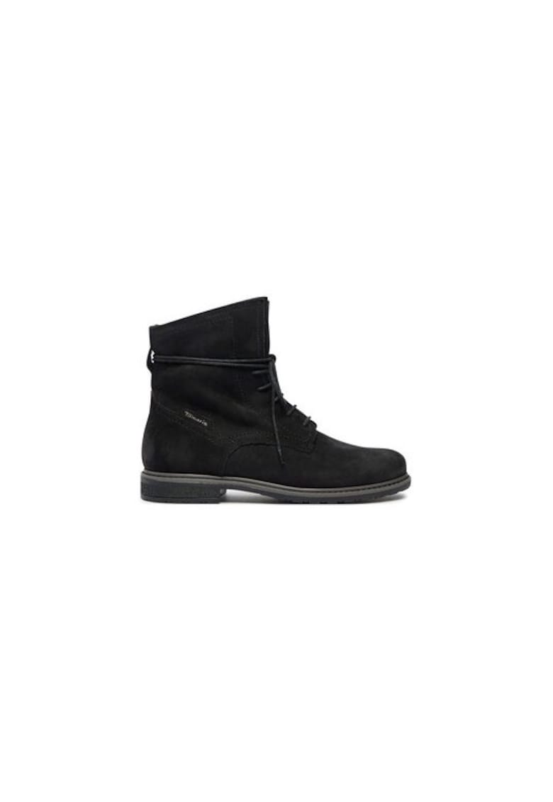 Ghete dama  304121401 - Piele naturala - Negru - Negru