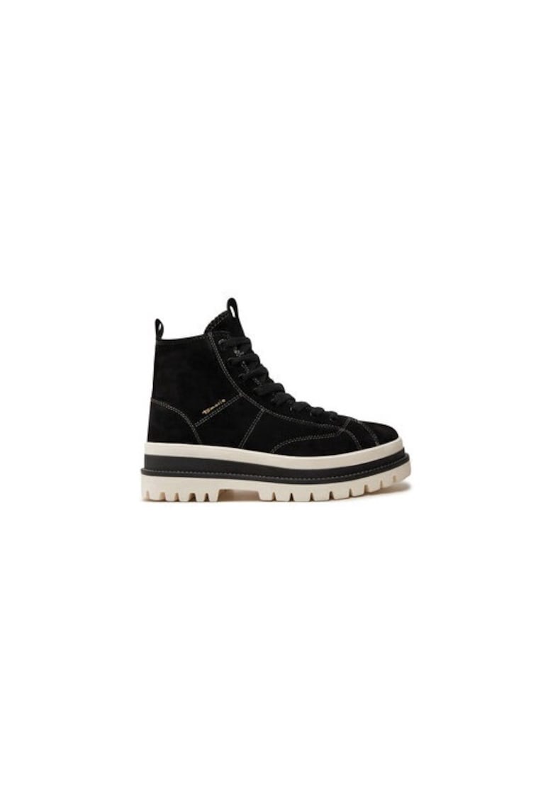 Ghete dama  304121302 - Piele naturala - Negru - Negru