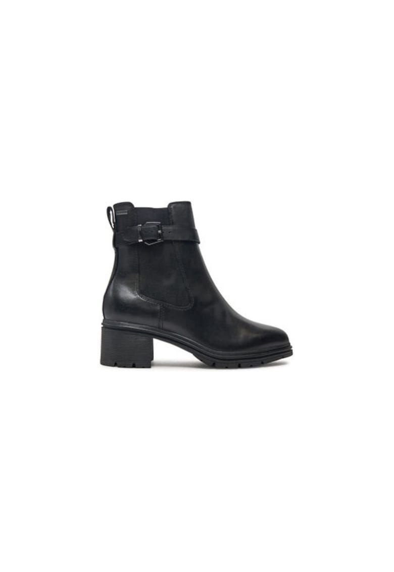 Ghete dama  304293559 - Piele naturala - Negru - Negru
