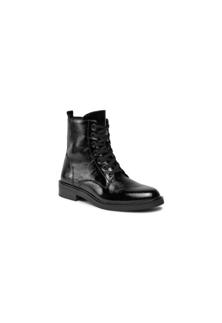 Ghete dama  303527228 - Piele naturala - Negru - Negru