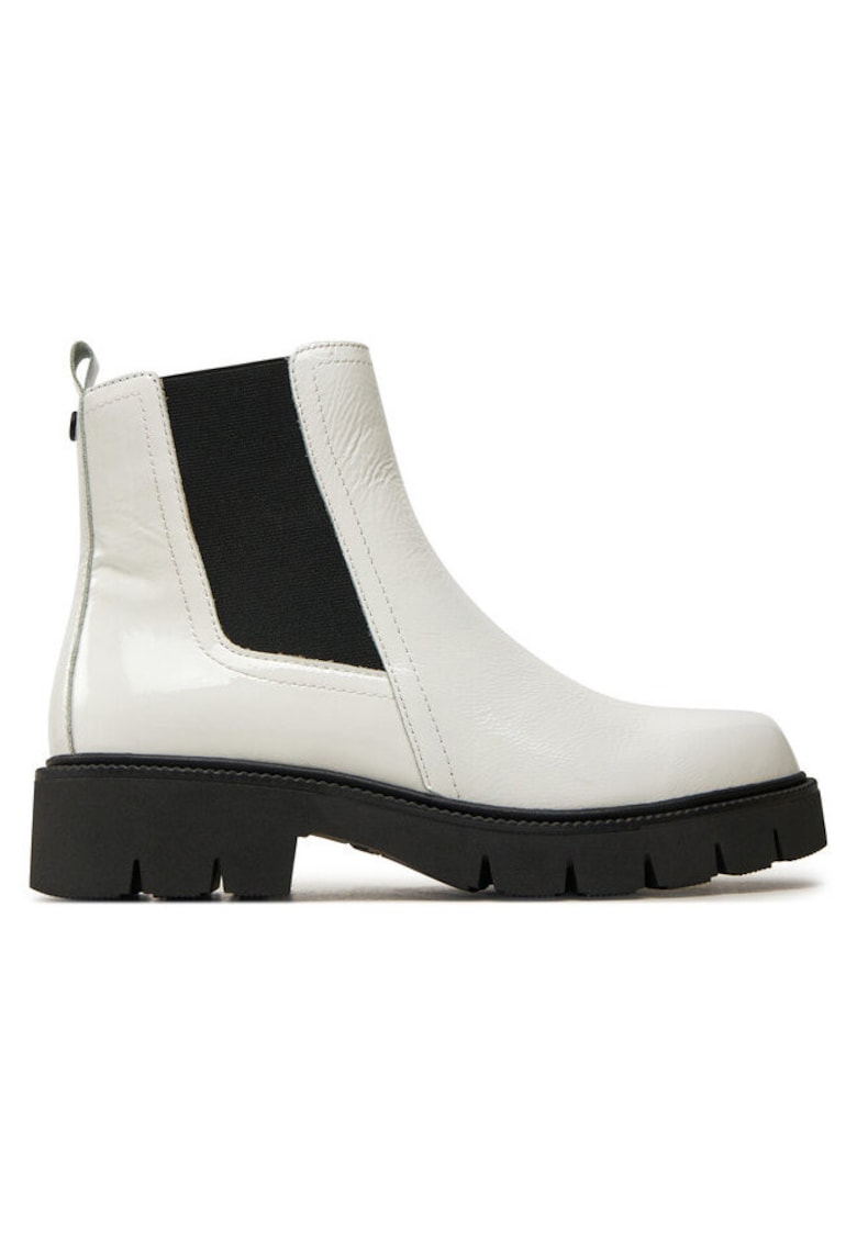 Ghete dama  304310447 - Piele naturala - Alb - Alb