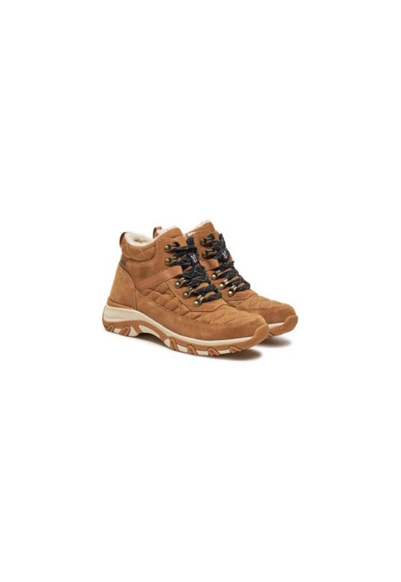 Ghete dama  304317361 - Piele naturala - Maro - Maro