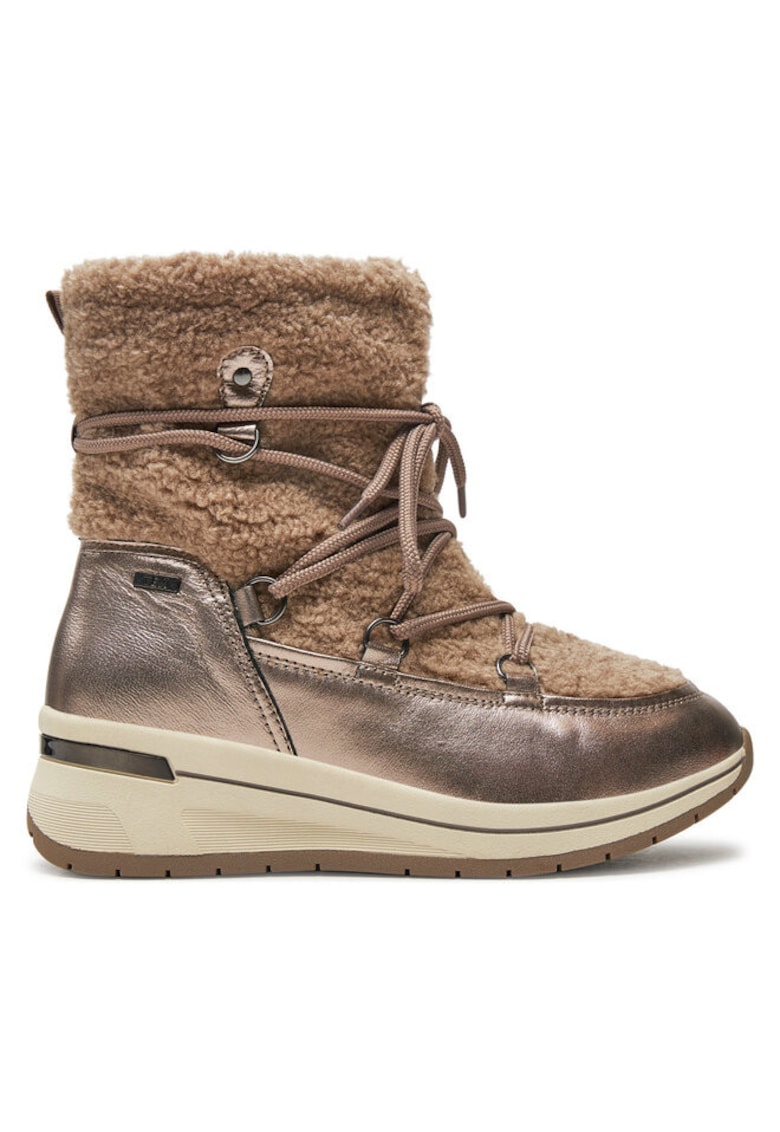 Ghete dama  304317323 - Piele ecologica - 36 EU - Maro