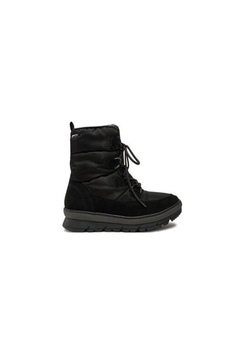 Ghete dama Jana - 304491948 - Piele ecologica - Negru - Negru