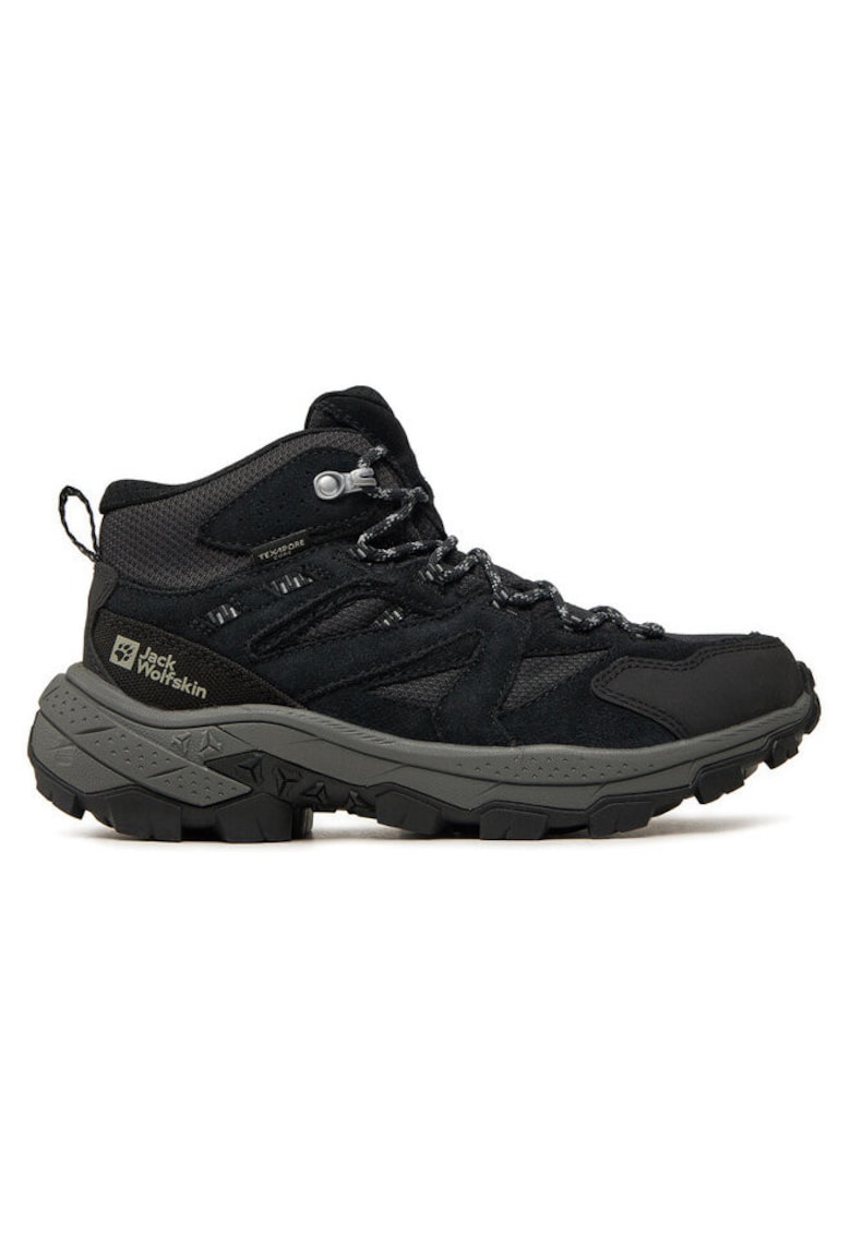 Bocanci trekking dama  304103575 - Piele ecologica - Gri - Gri