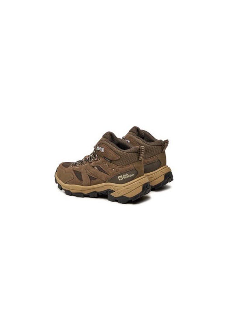 Bocanci trekking dama  304103568 - Piele ecologica - Maro - Maro