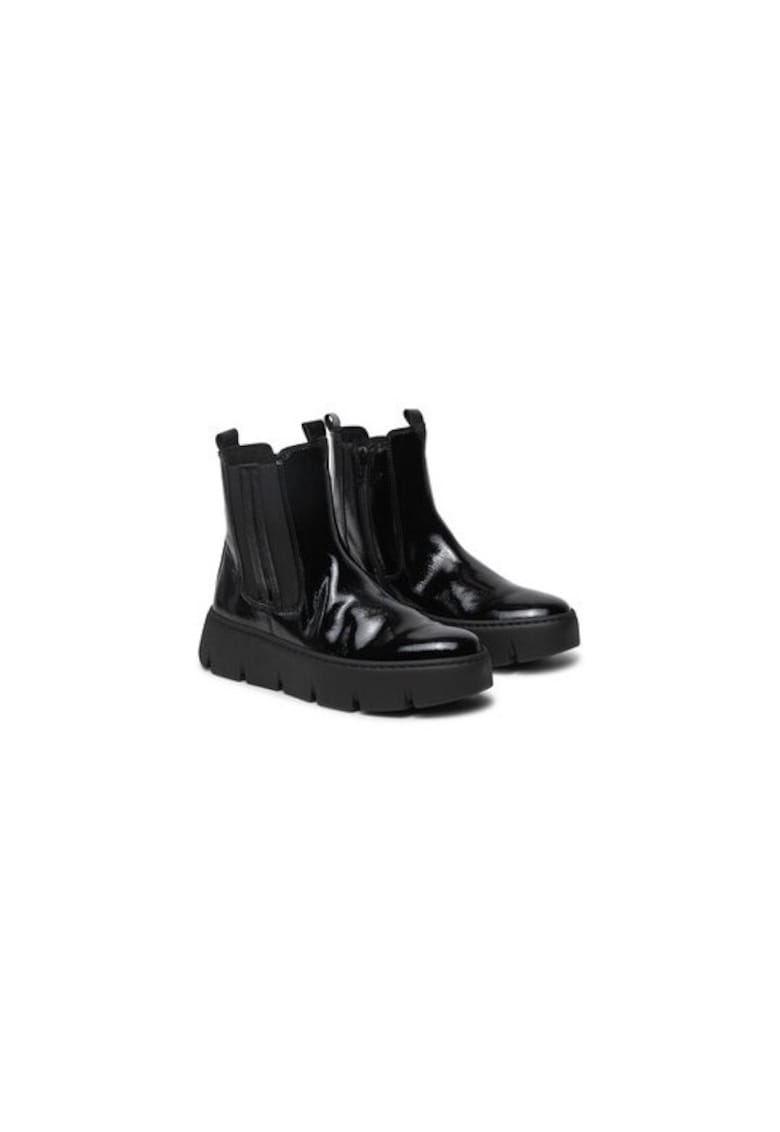 Ghete dama  304338786 - Piele naturala - Negru - Negru
