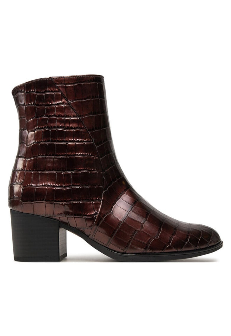 Ghete dama  304338625 - Piele naturala - Rosu - Rosu