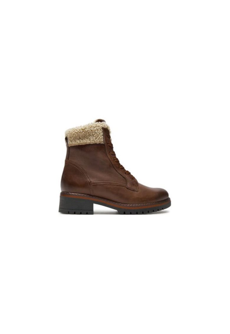 Ghete dama  304338571 - Piele naturala - Maro - Maro