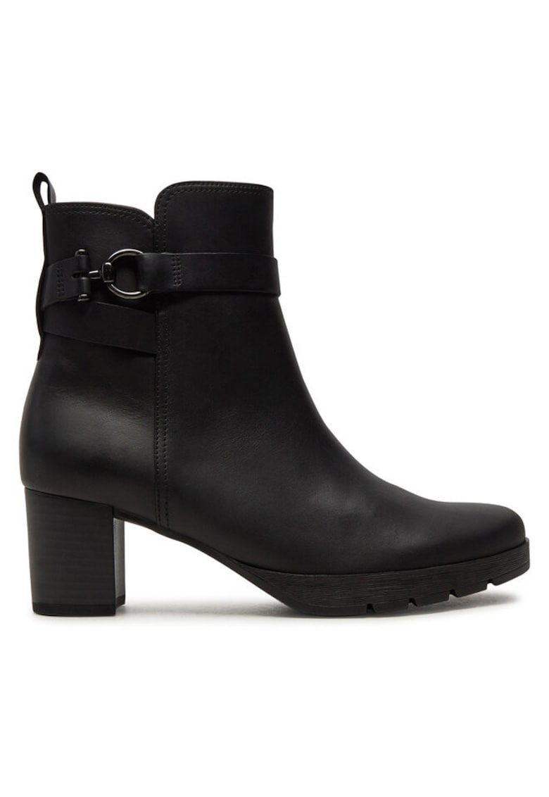 Ghete dama  304338502 - Piele naturala - Negru - Negru