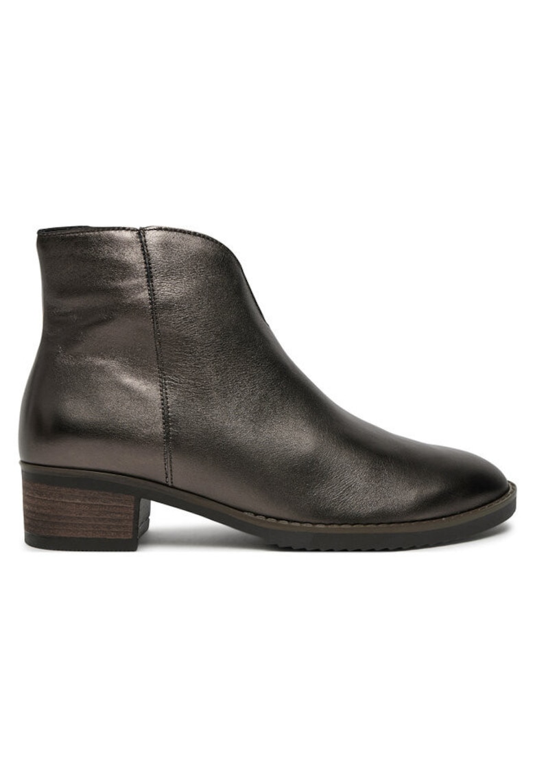 Ghete dama  304338892 - Piele naturala - Gri - Gri