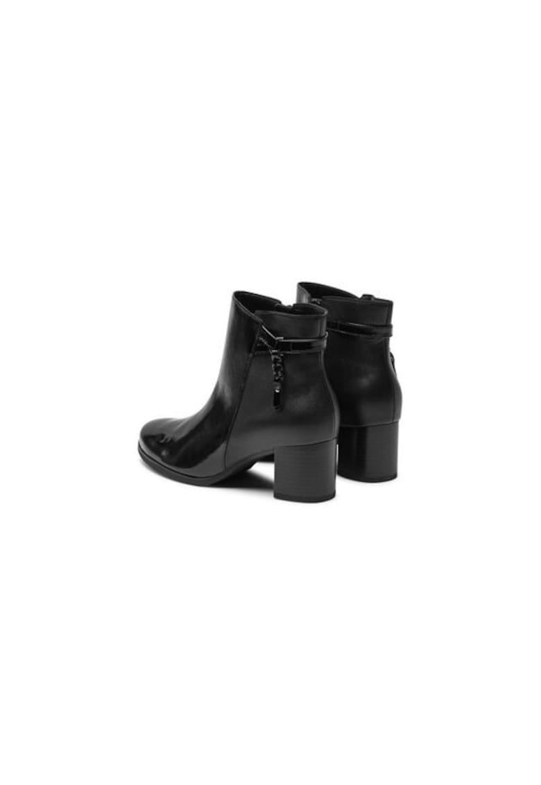 Ghete dama  304338953 - Piele naturala - Negru - Negru