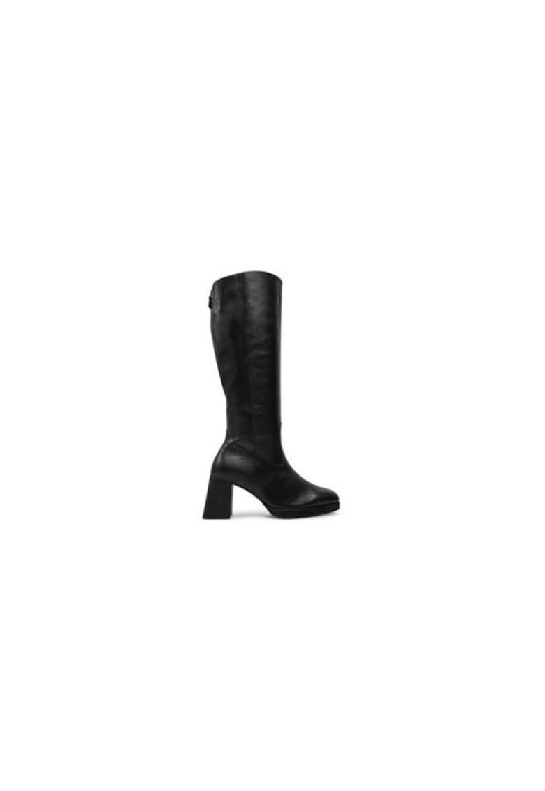 Cizme dama  304338991 - Piele naturala - Negru - Negru