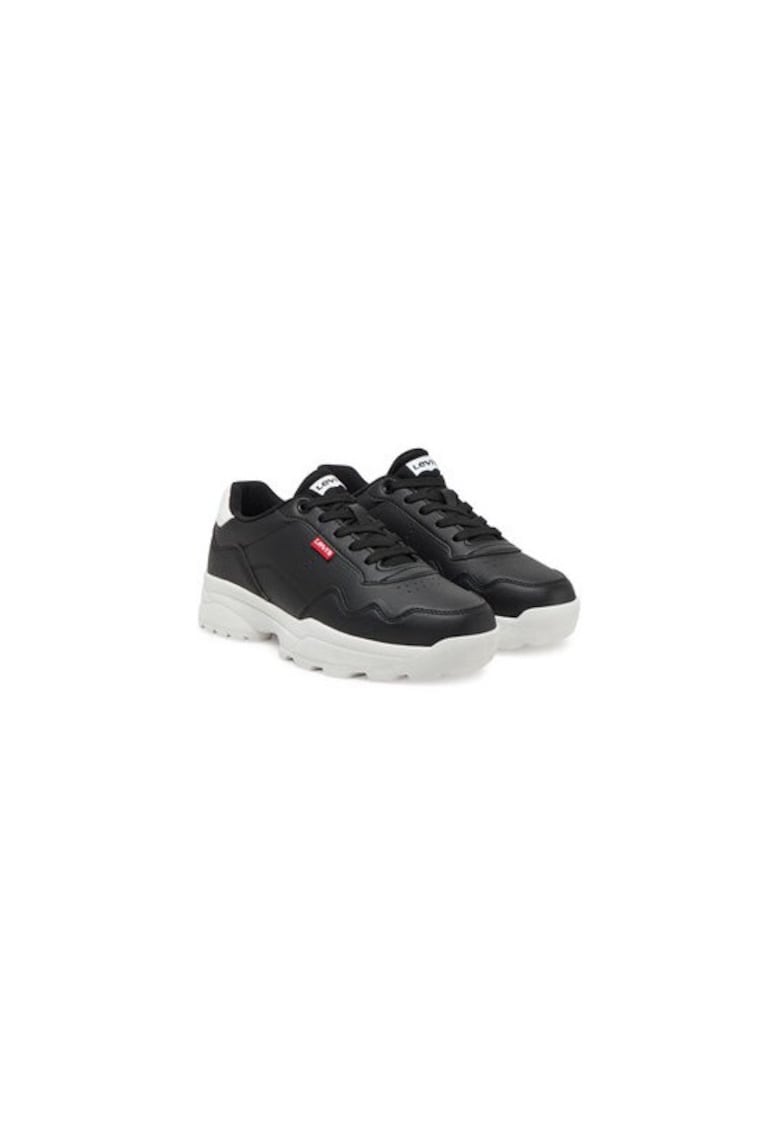 Oferte la Pantofi sport unisex Levi S - 305347503 - Piele ecologica - Negru - Negru