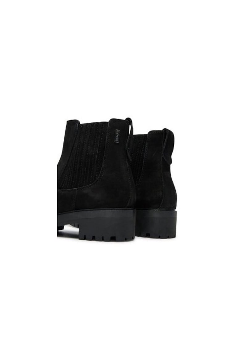 Ghete dama  304836688 - Piele naturala - Negru - Negru