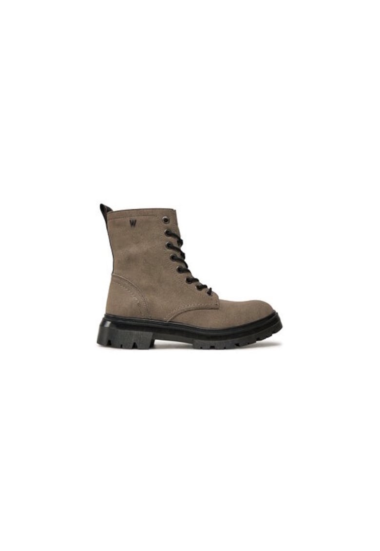 Ghete dama  304836558 - Piele ecologica - Gri - Gri