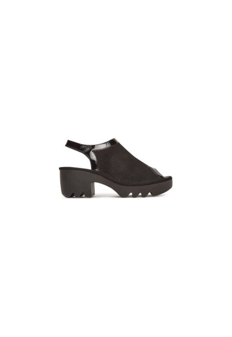 Sandale dama  305140838 - Piele naturala - Negru - Negru