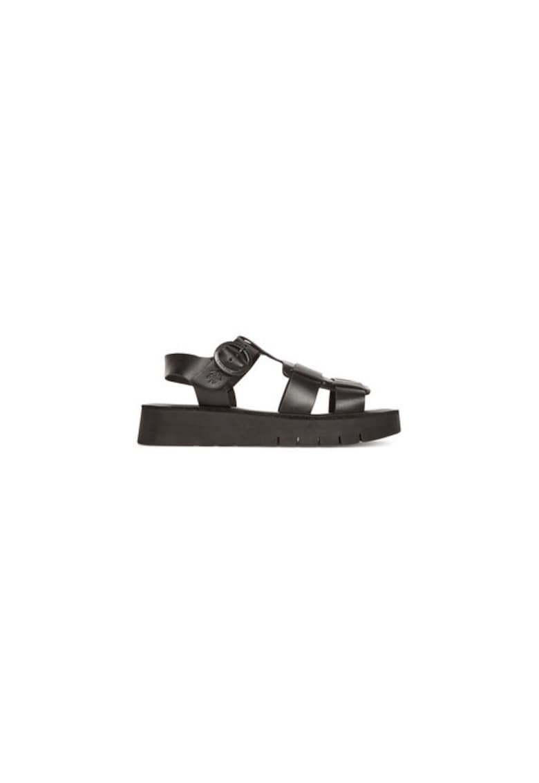 Sandale dama  305140753 - Piele naturala - Negru - Negru