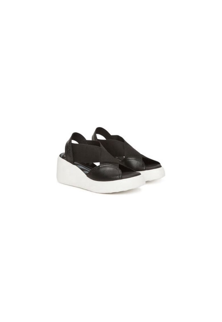 Sandale dama  305140265 - Piele naturala - Negru - Negru