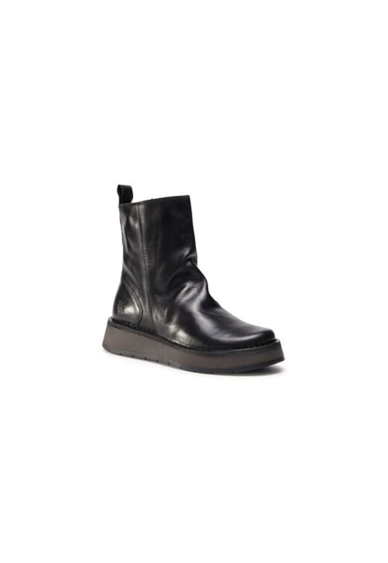 Ghete dama  207475830 - Piele naturala - 35 EU - Negru