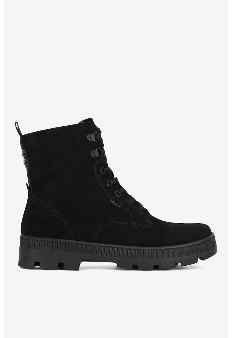 Ghete dama  5903419187261 - Piele intoarsa - Negru - Negru
