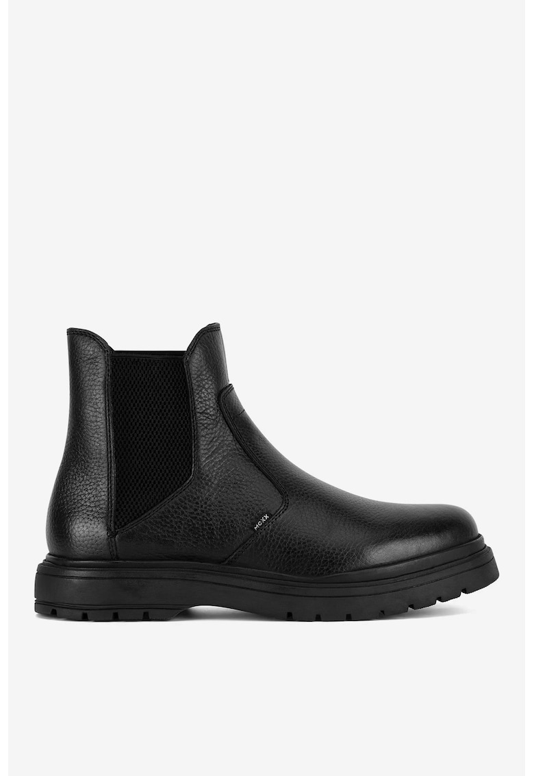 Ghete barbati  5903419561641 - Piele naturala - Negru - Negru