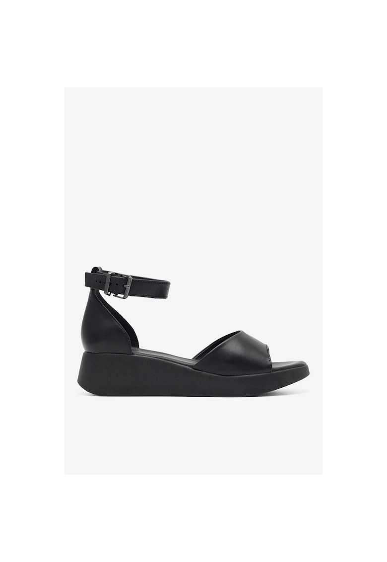 Sandale dama  5903698621401 - Piele naturala - Negru - Negru