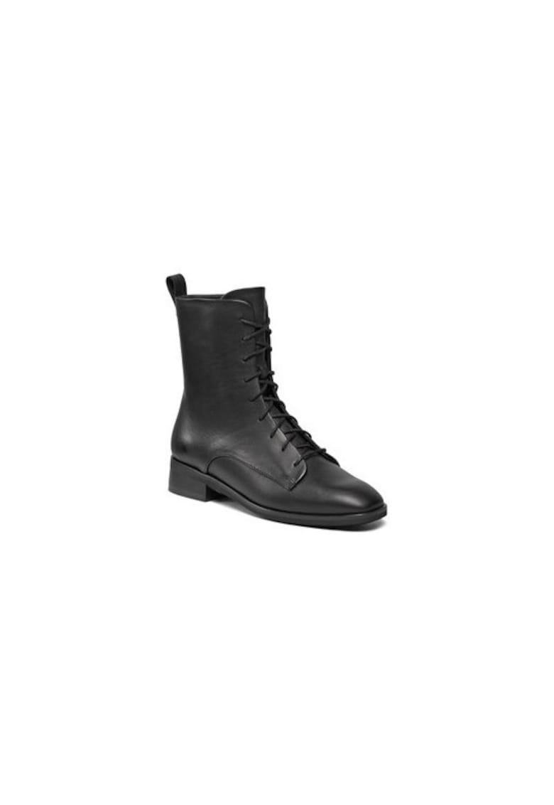 Ghete dama  303531751 - Piele naturala - Negru - Negru
