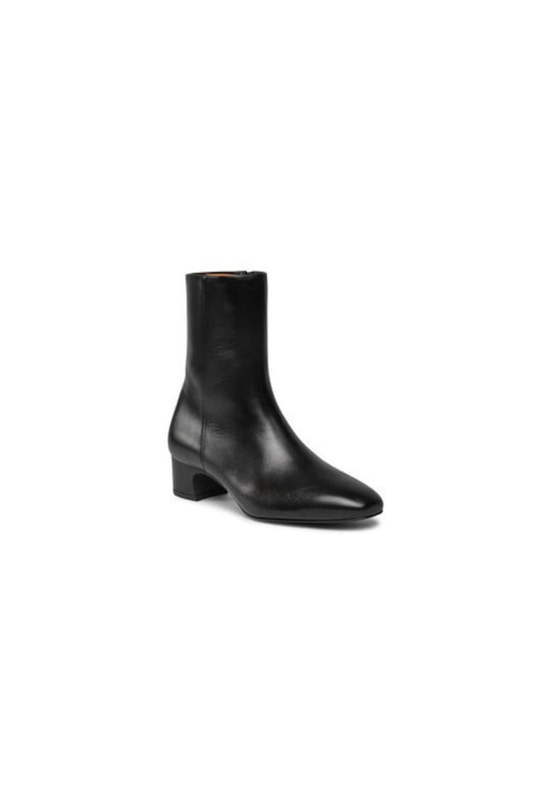 Ghete dama  303531591 - Piele naturala - Negru - Negru