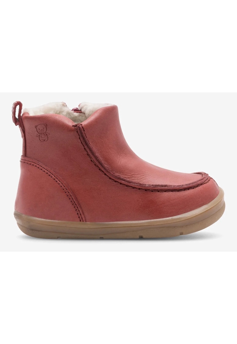 Ghete fete  5905588121909 - Piele naturala - Rosu - Rosu