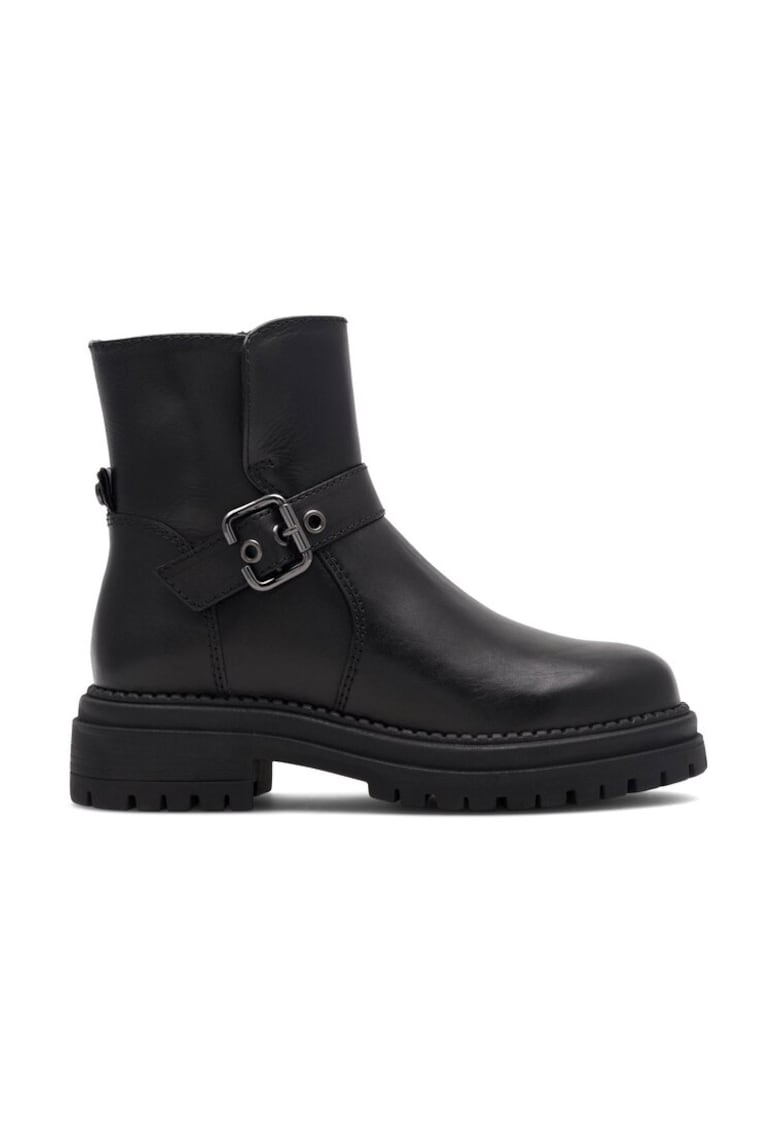 Ghete dama  5905588111368 - Piele naturala - Negru - Negru