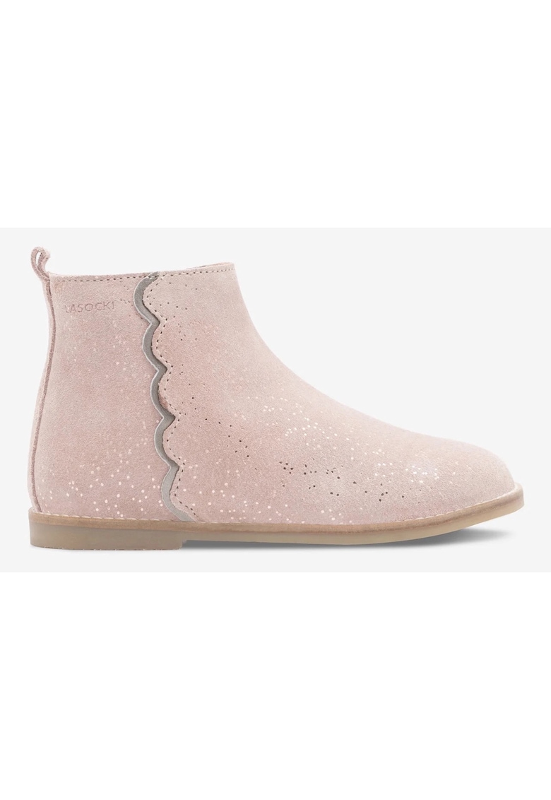 Ghete fete  5905588147121 - Piele naturala - Roz - Roz