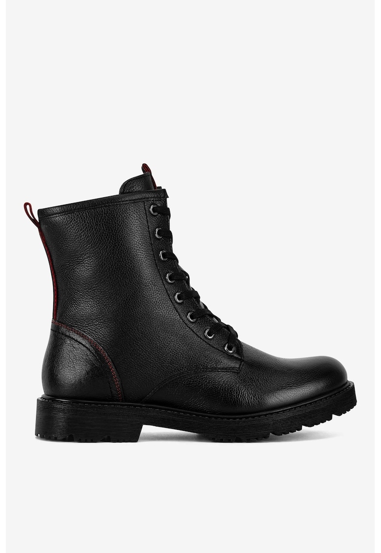 Ghete dama  5905588761389 - Piele naturala - Negru - Negru