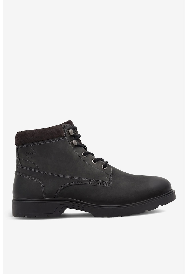 Ghete barbati  5905588768715 - Piele nabuc - Negru - Negru