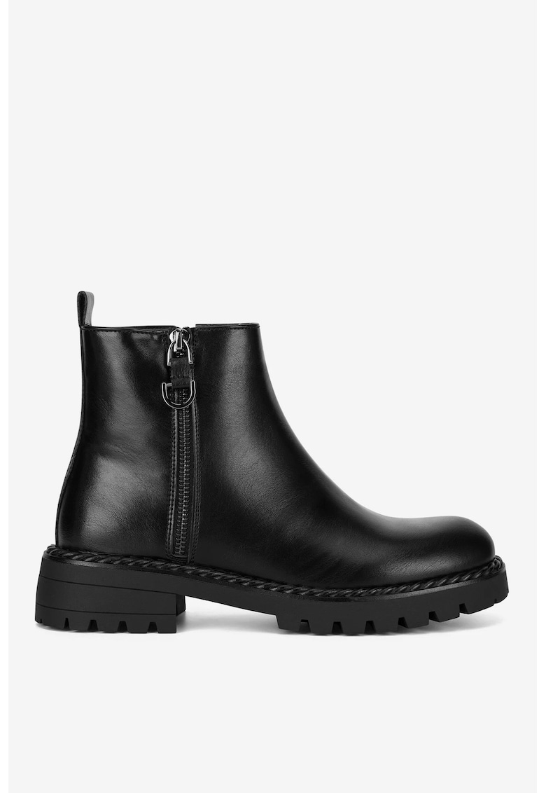Ghete dama  5905588788577 - Sintetic - Negru - Negru