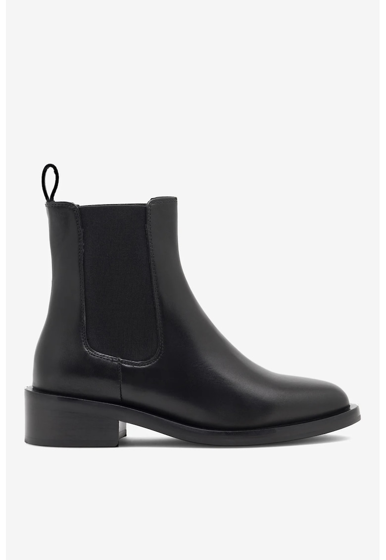 Ghete dama  5905588048510 - Piele naturala - Negru - Negru