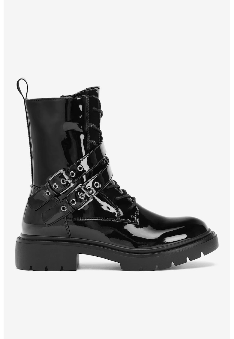 Ghete dama  5905588803331 - Sintetic - Negru - Negru