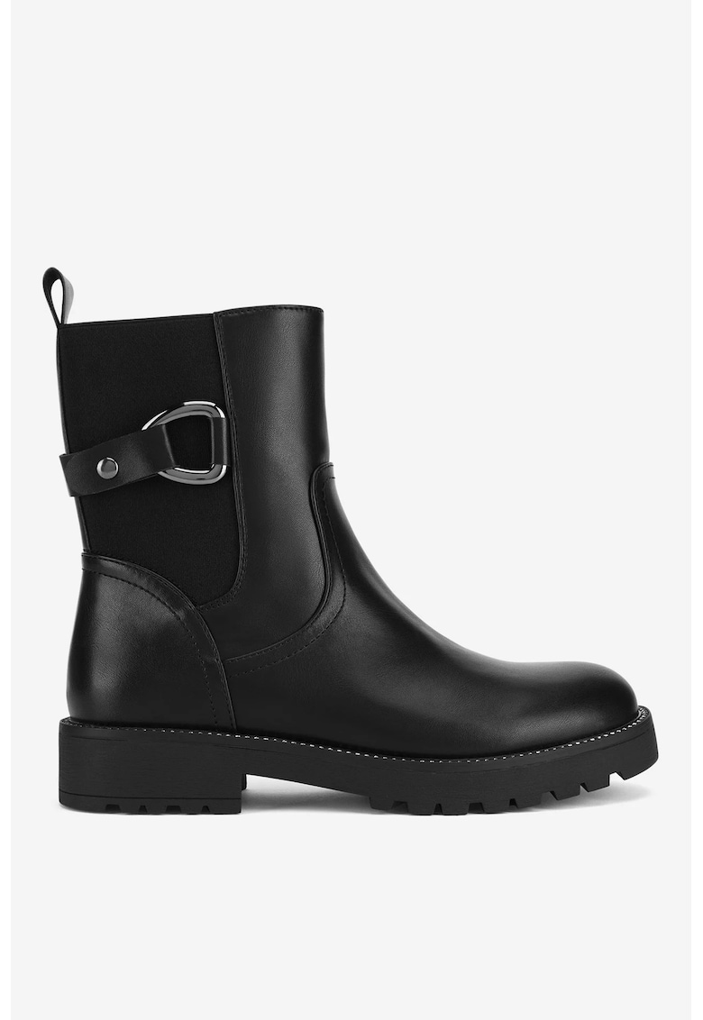 Ghete dama  5905588803263 - Sintetic - Negru - Negru