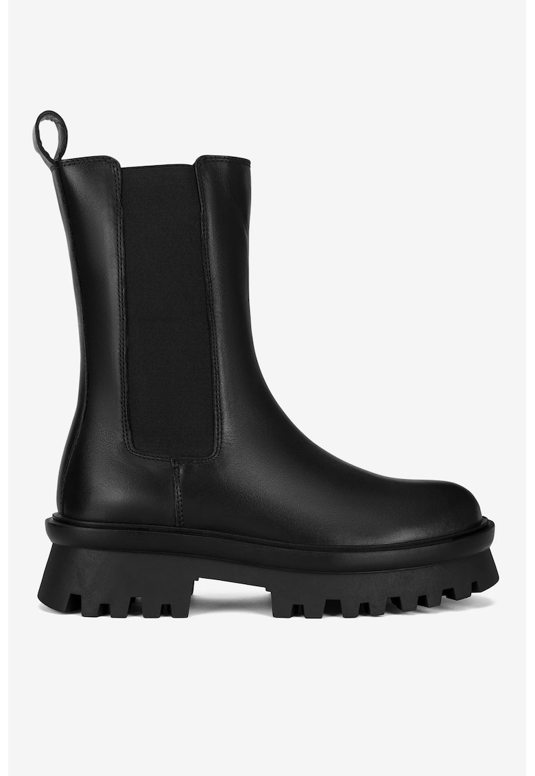Ghete dama  5905588815037 - Piele naturala - Negru - Negru