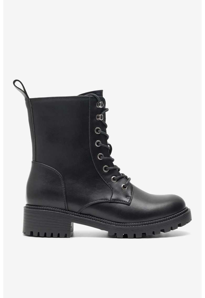 Ghete dama  5904862990385 - Sintetic - Negru - Negru