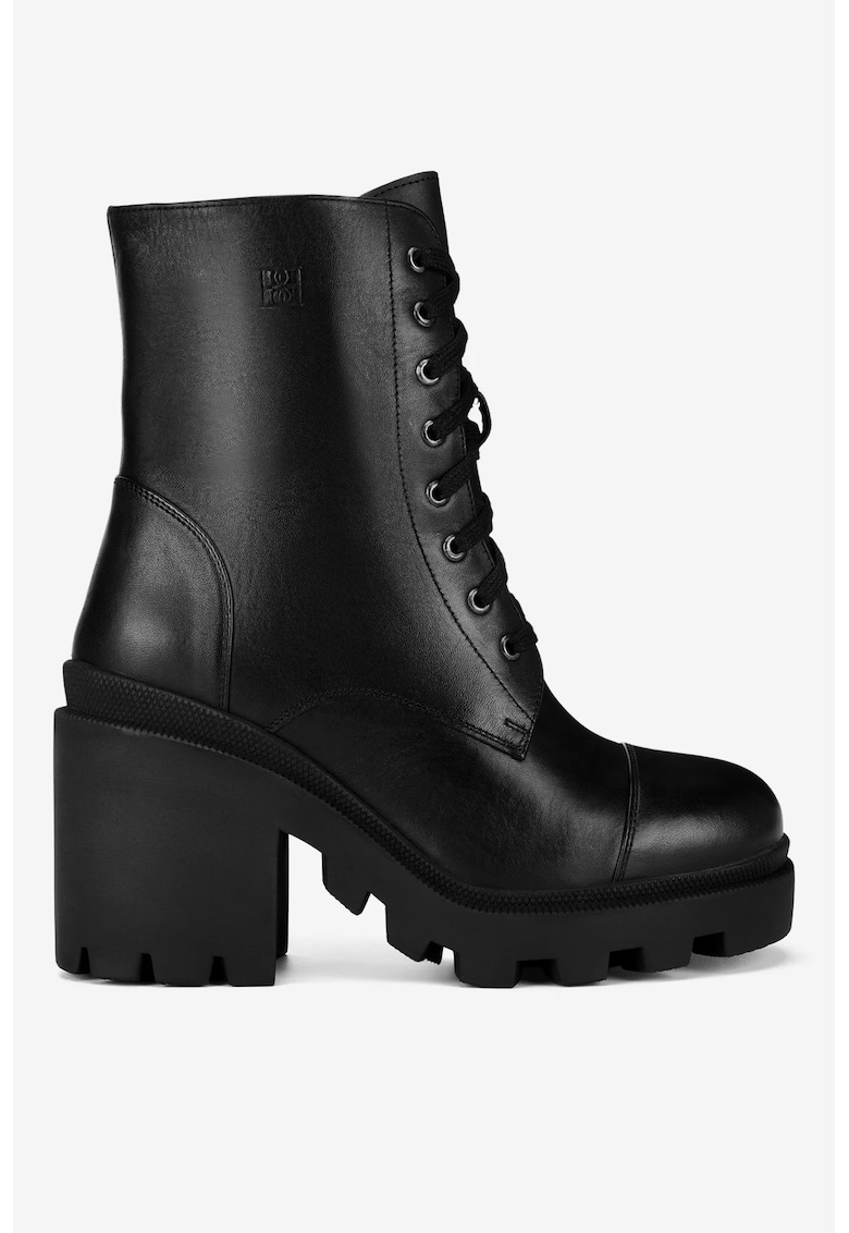Ghete dama  5905588821984 - Piele naturala - Negru - Negru