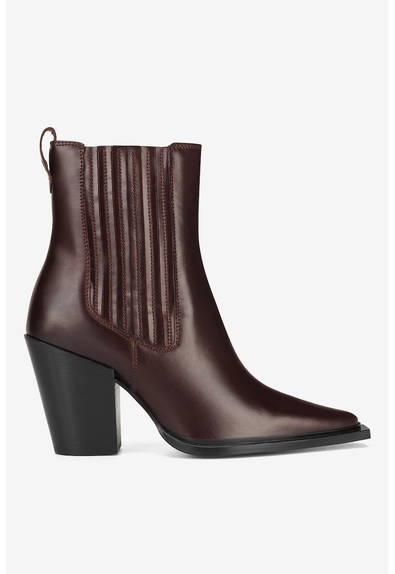 Ghete dama  5905588827610 - Piele naturala - Maro - Maro