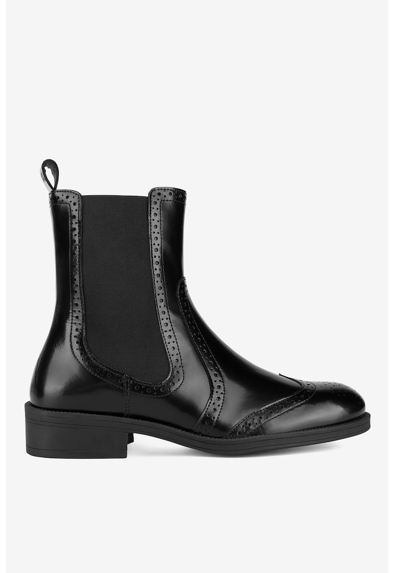 Ghete dama  5905588828099 - Piele naturala - Negru - Negru