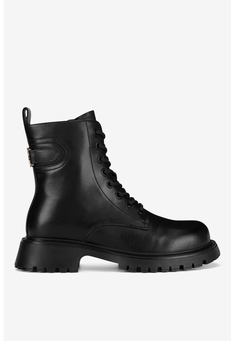 Ghete dama  5905588841975 - Piele naturala - Negru - Negru