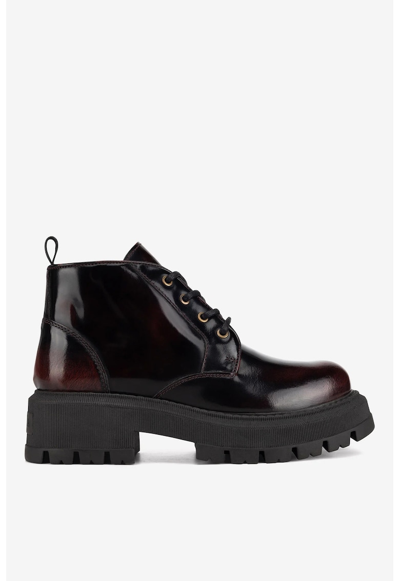Ghete dama  5905588856306 - Piele naturala - Rosu - Rosu