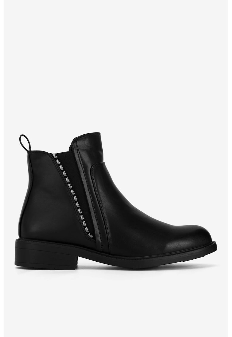 Ghete dama  5905588865377 - Sintetic - Negru - Negru