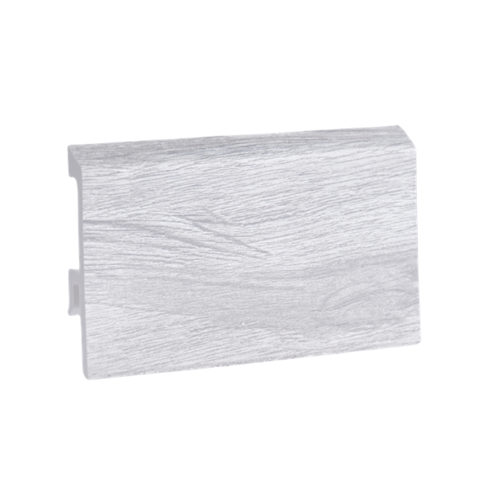 Plinta pardoseala Duflex 903, polimer flexibil, rezistenta la apa, decor stejar Venice, 2000 x 80 x 18 mm